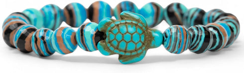KoaKoa Sparkle Sea Turtle Tracking Bracelet, helps save sea turtles, one size fits most Men and Women...
