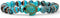 KoaKoa Sparkle Sea Turtle Tracking Bracelet, helps save sea turtles, one size fits most Men and Women...