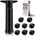 Wine Saver Pump with 8 Vacuum Wine Stoppers, Wine Bottle Stoppers with Food Grade Silicone Leak proof Keep Fresh Suitable for All Standard Wine Bo...