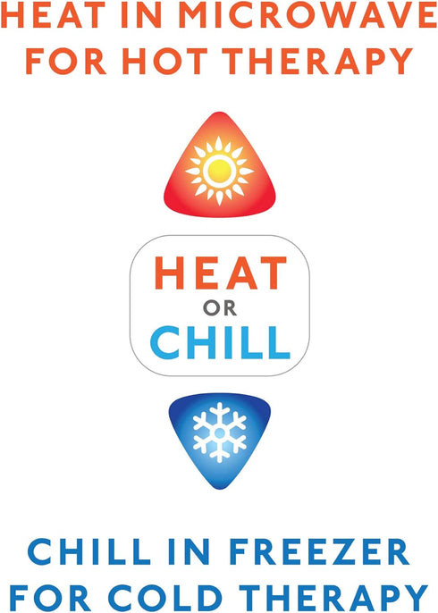Bucky Heartwarmer-Mini Hot&Cold Therapy Pad, Red, Small...