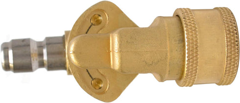 Valley Industries PK-85300172 Pressure Washer 90 Degree Pivoting Coupler-4,500 PSI, 2.5GPM, 1/4", Brown...