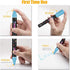 Timart Metallic 8 Pack Liquid Chalk Markers, Bold Wet & Dry Erase Marker Pens for Chalkboards Signs, Blackboards, Windows, Glass- 6mm Reversible T...