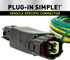 Hopkins Towing Solutions 42115 Plug-In Simple Vehicle Wiring Kit...
