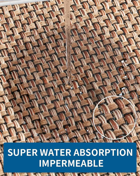 Kitchen Rugs and Mats Non Skid Washable, Absorbent Runner Rugs for Kitchen, Front of Sink, Kitchen Mats for Floor (Beige, 20"x32")...