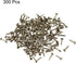 uxcell Small Tiny Nails 1.2x8mm(DxL) for Wooden DIY Decorative Pictures Boxes Household Accessories Bronze Tone 300pcs...