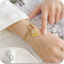 PEAS Fashion Jewelry Bracelet Stainless Steel Heart Link Chain Bracelet...