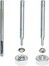 60 Sets 15mm 5/8" Mixed Heavy Duty Snap Fasteners Kit, Metal Snaps for Leather Crafts Sewing Repair Clothing Button Kit with Snap Installation Too...