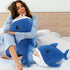 Shark Plush Stuffed Animal-16''Corgi Shark Plush Toy, Shiba Inu Shark Plush Pillow, Cute Soft Plush Shark Plushie Stuffed Toys, Shark Plush Pillow...