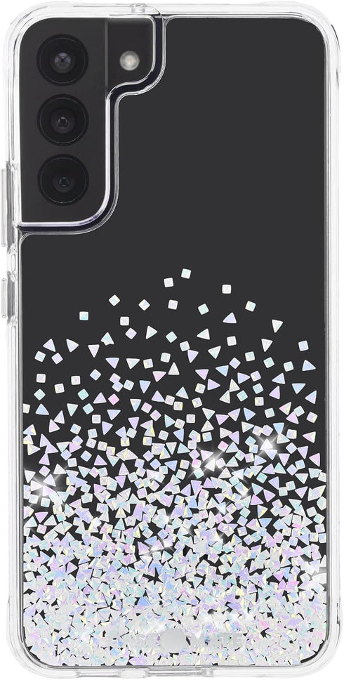 Case-Mate - Twinkle Ombre - Case for Samsung Galaxy S22 Plus - Reflective Foil Elements - 10 ft Drop Protection - 6.6 Inch - Stardust...