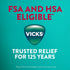 Vicks Sinex SEVERE, All-In-One Sinus + Mucus Relief, Non-Drowsy, Loosens Mucus, Maximum Strength Relief of Pain, Pressure, Congestion, & Headache ...