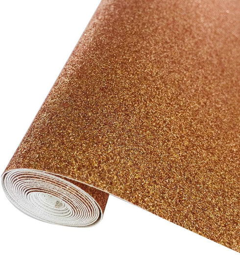 Sov Sparkly Superfine Glitter Leather Sheets Shiny Faux Fabric Canvas Perfect for Craft DIY Handmade Projects Patchwork Bow Craft Key Chain 8" x 5...