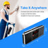 LEFON Multifunction Digital FM Radio Media Speaker MP3 Music Player Support TF Card USB Drive with LED Screen Display and Setting Timing Shutdown ...
