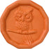 JBK Pottery Brown Sugar Savers - Set of 6 - Hummingbird, Maple Leaf, Sun, Owl, Bear, and Daisy Designs...