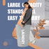 Caroeas 100L Laundry Basket,Large Laundry Hamper, Laundry Bag with Padded Handles, Clothes Hamper Stands Up Well, Collapsible Free Standing Easy S...