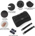 Memory Foam Car Neck Pillow Soft Leather Headrest for Driving Home Office Black (1PC)...