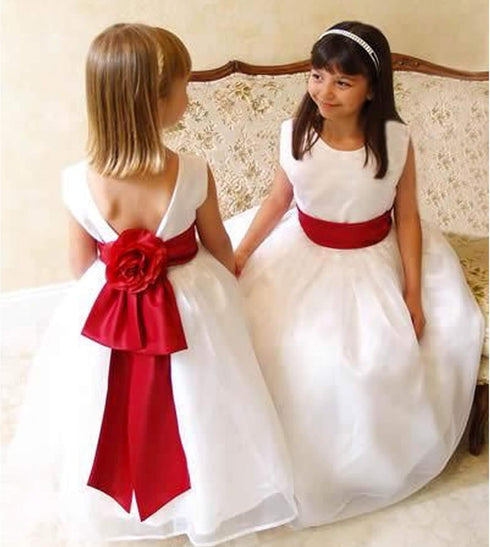 VATIN Double Face Red Satin Ribbon 4" Continuous 5 Yards,Red Polyester Fabric Ribbon use for Bows Bouquet, Gift Wrapping, Floral Arrangement Weddi...