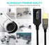 BlueRigger USB Extension Cable (32FT/10M, Long Active USB2.0 Extender, Male to Female Repeater, Data Transfer Cord)- for Game Consoles, Printer, C...