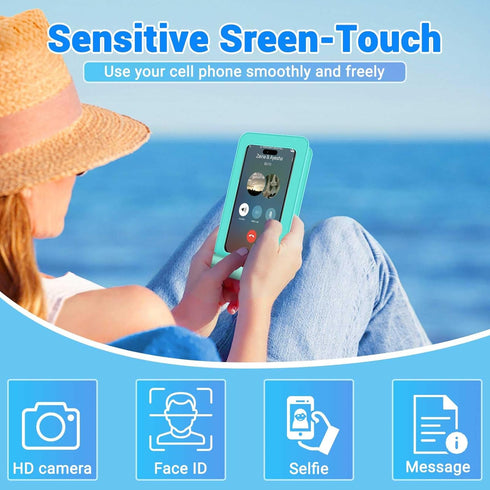 Waterproof Phone Pouch, IPX8 Double Space Cell Phone Case for iPhone 15 14 13 Pro Max Plus Samsung Galaxy S23 S22 Ultra, Detachable Lanyard, Cruis...