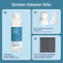 Click Clean Screen Cleaner Refill Kits - 4 oz Cleaner Refill and 1 Microfiber Cloth(7.8 x 7.8in), 1 Mini Refill Funnel + 1 Sprayer - Specially Des...
