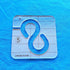 HONEYSEW Pleated Border Template for Quilting Fits Inside Free Motion Quilting Grip 5...