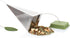 Tea Forte Icon Stainless Steel Loose Leaf Tea Infuser, Extra Fine Strainer with Silicone Leaf and Base...