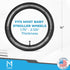 2 Inner Tube Tire Replacements 16" x 1.5/1.75/1.95/2.125 for Jogging Stroller, Compatible w/All Brands: BoB Revolution Flex/Pro/SE/SU, Graco, Go J...