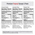 Amoretti Premium Syrups Tropical 3 Pack (50ml)...
