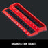 CRAFTSMAN Socket Peg Holder, Tool Tray Storage Organizer, 1/4 Inch Drive (CMMT99414)...