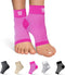 Bitly Plantar Fasciitis Socks (1 Pair) Premium Ankle Support foot Compression Sleeve (Small, Pink)...