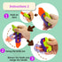 4 Pack Gravity Fidget Toys-3D Printing Fidget Knife Toy,Plastic EDC Fidget Toys for Kids & Adults, Anxiety Stress Relief Toy, Perfect for Autism a...