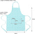 Kitchen Cooking Aprons with 3 Pockets for Men Women - Cotton Adjustable Professional Grade Chef Apron for Kitchen, BBQ & Grill (Light Green)...