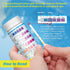 Swimming Pool Test Strips 100Count: Easy@Home 7-Way Accurate Water Chemicals Testing Kit for Chlorine, Bromine, Hardness, pH, CYA, Alkalinity...