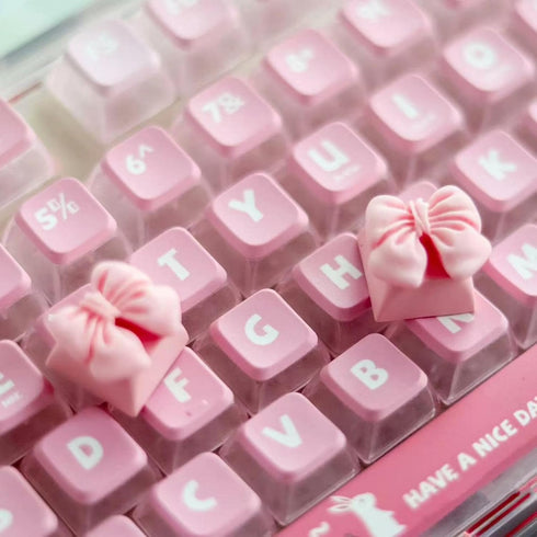 Bow-Ties Keycap 1pcs,Cute Keyboard Keycaps Custom OEM R4 Profile ESC-Key Keyboard Keycap for Cherry MX Switches Mechanical Gaming Keyboard(1pcs)...