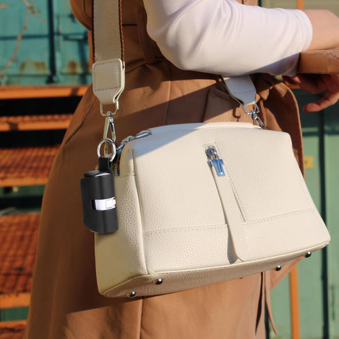 Holder Case Compatible with Anker 621 Nano Power Bank 5,000mAh Portable Charger 12W 22.5W, Small Microfiber Leather Carrying Case Storage Holder w...