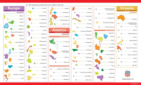 MasterPieces 60 Piece Educational Jigsaw Puzzle for Kids - World Map - 16.5"x12.75"...