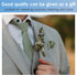 Mantieqingway Mens Handkerchiefs, Cotton Handkerchiefs for Men/Women with Pocket Squares Holder for Wedding Party Business...