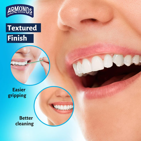 ProPicks MicroPick Dental Picks for Teeth Cleaning with Zinc Oxide – Disposable Plastic Toothpicks for Teeth & Gums – Protects Teeth & Massages Gu...