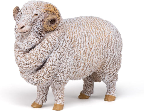 Papo -Hand-Painted - Figurine -Farmyard Friends -Merinos Sheep -51174 - Collectible - for Children - Suitable for Boys and Girls - from 3 Years Ol...