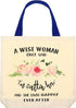 Saintrygo Retirement Bag Retirement Canvas Tote Bag with Funny Flower Inspirational Canvas Handbag Large Grocery Shopping Handbag for Valentine Gi...