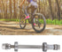 Bicycle Wheel Hub Axle, Durable Metal Bicycle Wheel Hub Axle Front Rear Solid Shaft Lever, Bike Repair Tool Accessories, for Most Bikes(Rear axle ...