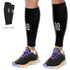 Calf Support - Large, Calf Compression Sleeve 2 Pack for Men and Women - Leg Sleeves for Sports, Running, Flights, and Shin Splints - Black...