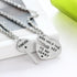 Set of 2 You Hold The Key To My Heart Forever Matching Pendant Necklace...
