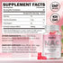 NAC Gummies 600mg, N Acetyl Cysteine Supplement NAC Chewable for Antioxidants & Immune Support, Lung & Liver Health, Natural Strawberry Flavor, 60...