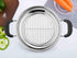 TeamFar Round Cooling Rack Set of 2, 7½ Inch Round Baking Steaming Roasting Rack Set Stainless Steel, Healthy & Dishwasher Safe, Mirror Finish & R...
