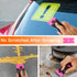 2PACK Razor Blade Scraper, 2-in-1 Scraper Tool with 10Pcs Plastic Blades & 10Pcs Metal Blades, Multi-Purpose Cleaning Razor Scraper for Glass, Dec...