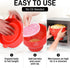 Zulay Microwave Popcorn Popper Bowl Maker with Lid - Collapsible, BPA-Free Silicone, Dishwasher Safe, Wide Spacious Size, No Oil Needed - Family M...