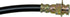 Dorman H10595 Brake Hydraulic Hose Compatible with Select Models,Black...