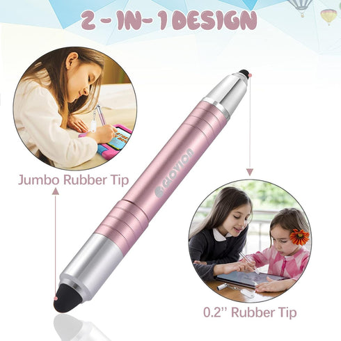 Stylus Pen for ipad, Easy Grip Kids Stylus Pens for iPhone IPad Air Capacitive Touch Screen Stylus for Kid Student Drawing Writing, Stylist Pen fo...
