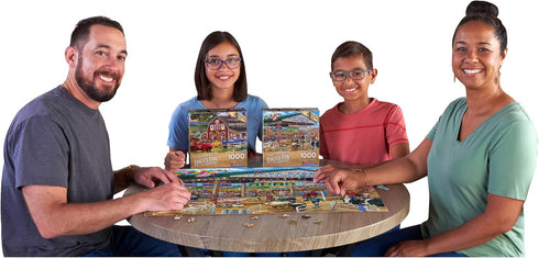 RoseArt - Chris Bigelow - Blue Ribbon County Fair - 1000 Piece Jigsaw Puzzle for Adults...