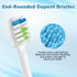 6 Pack Replacement Replacement Brush Heads for Waterpik Sonic Fusion Flossing Toothbrush Compatible with Sonic Fusion SF01/SF02 and Sonic Fusion 2...